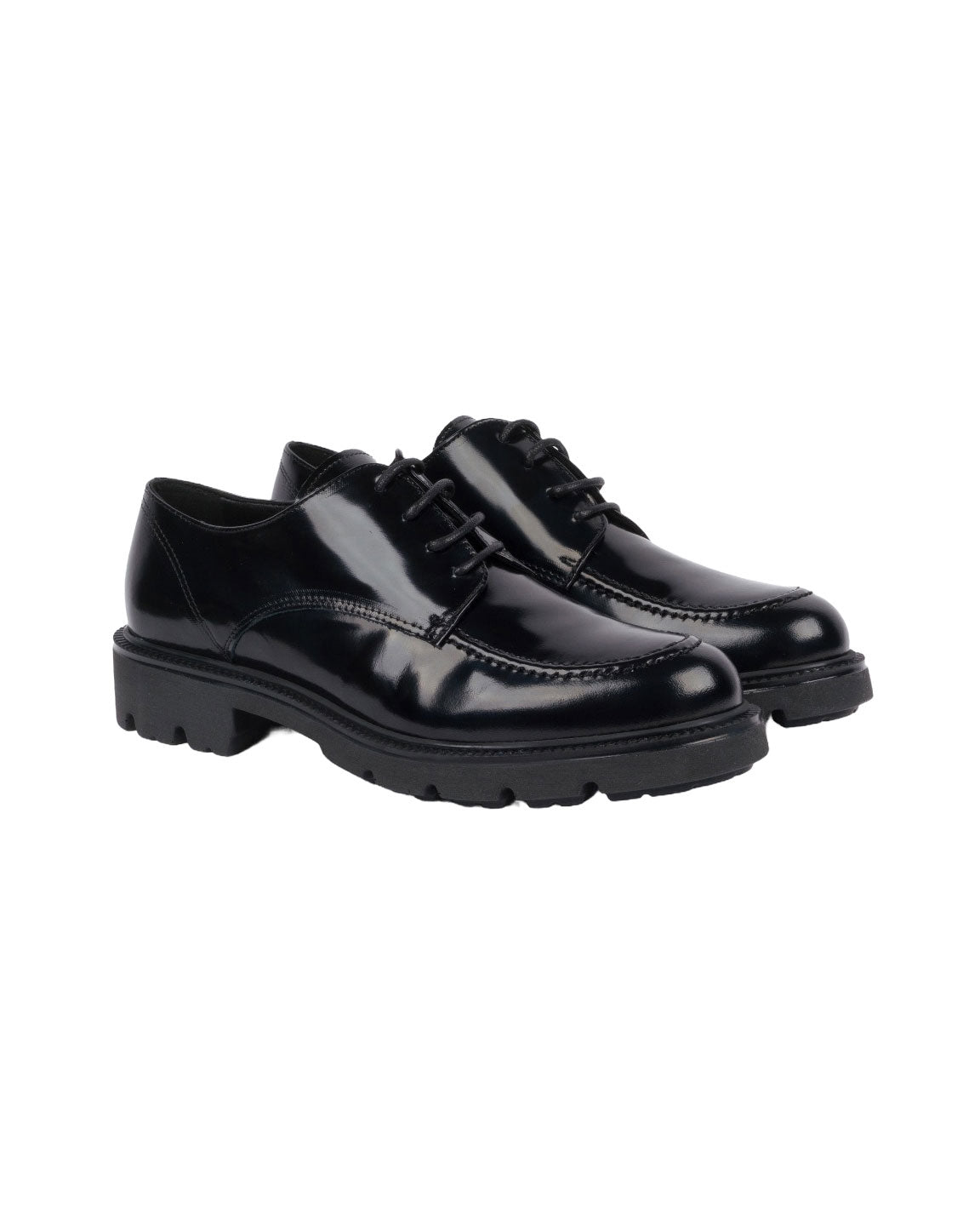 SCARPA STRINGATA NERA