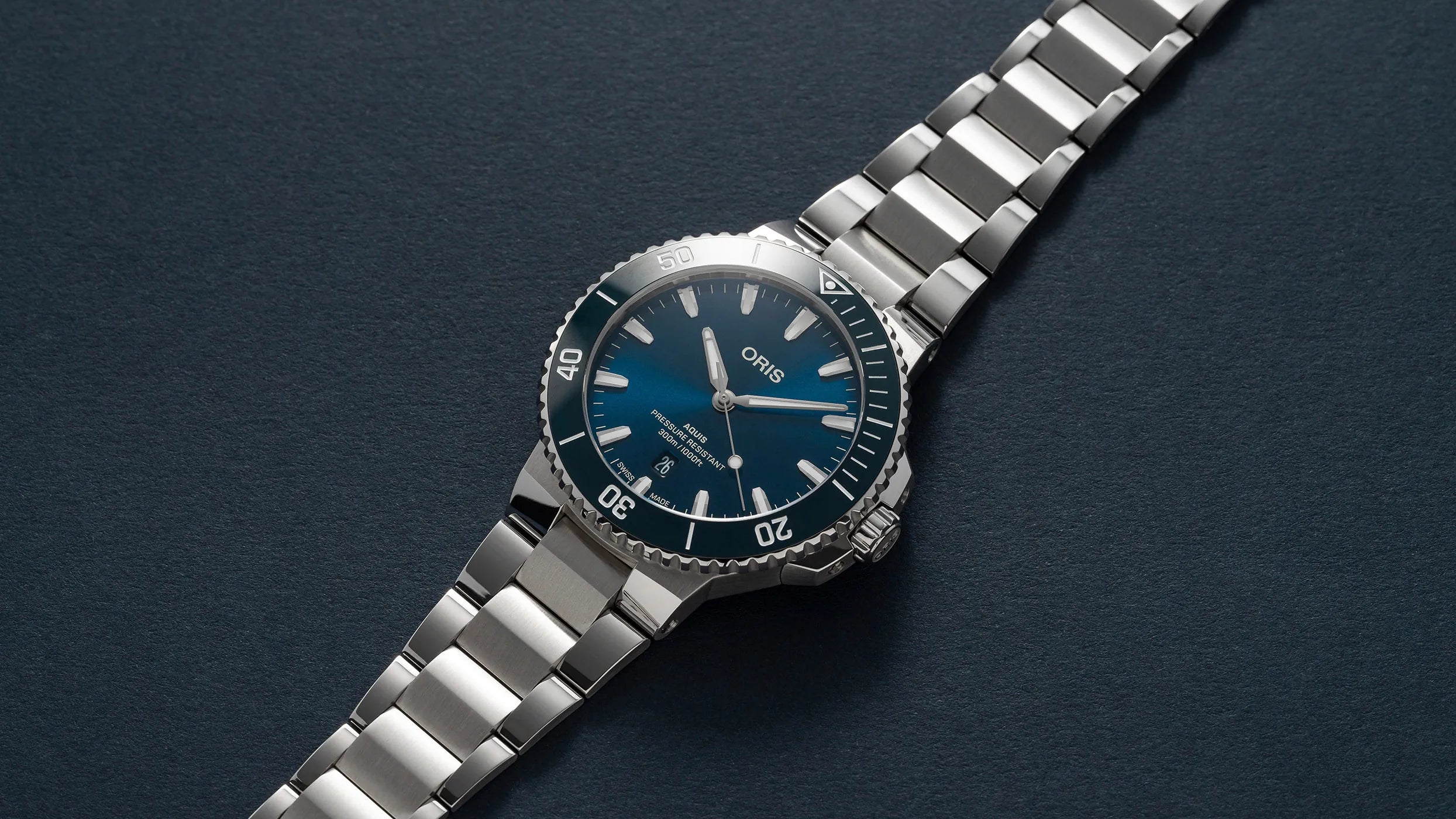 Oris Aquis Date Automatic Swiss Made Blu 43.5mm – 01 733 7789 4135-07 8 23 04PEB