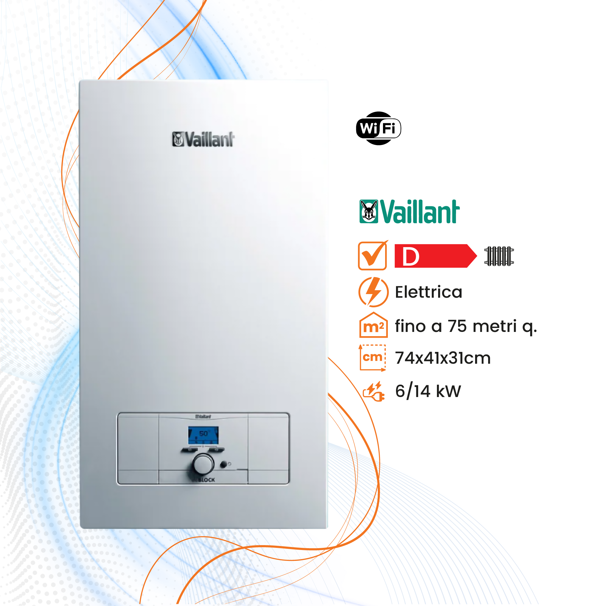 Caldaia Vaillant Eloblock Elettrica - Solo Riscaldamento