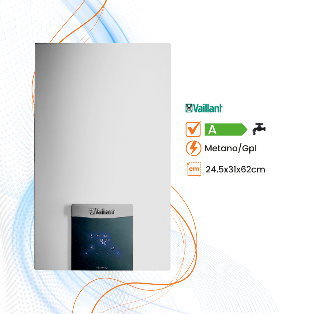 Scaldabagno Vaillant TurboMAG plus low NOx a Gas Camera Stagna