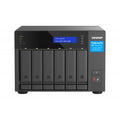 QNAP TVS-h674 NAS Tower Intel Core i3 i3-12100 16 GB DDR4 QuTS hero Nero [TVS-H674-I3-16G]
