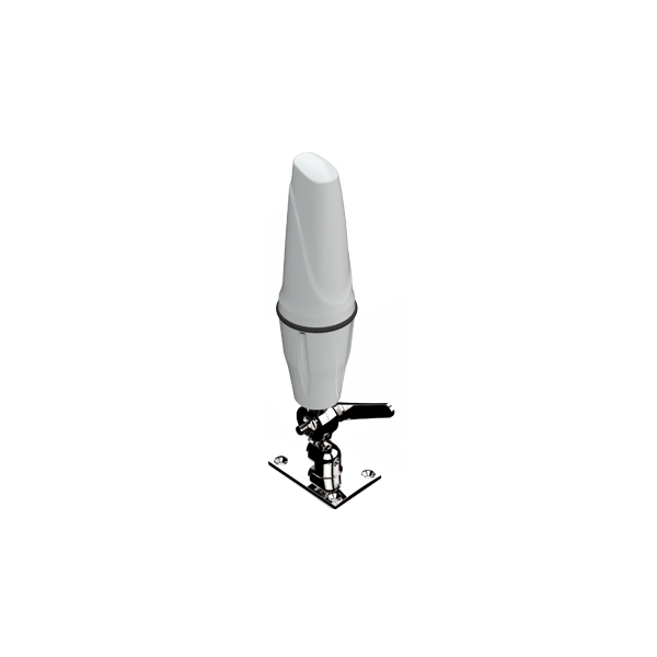 POYNTING - Wideband Omni-directional Marine & Coastal LTE & Wi-Fi antenna. 698 - 2700 MHz.. max. Gain: 5-2 dBi with Marine Mount. N-Type F Brilliant White [OMNI-403]