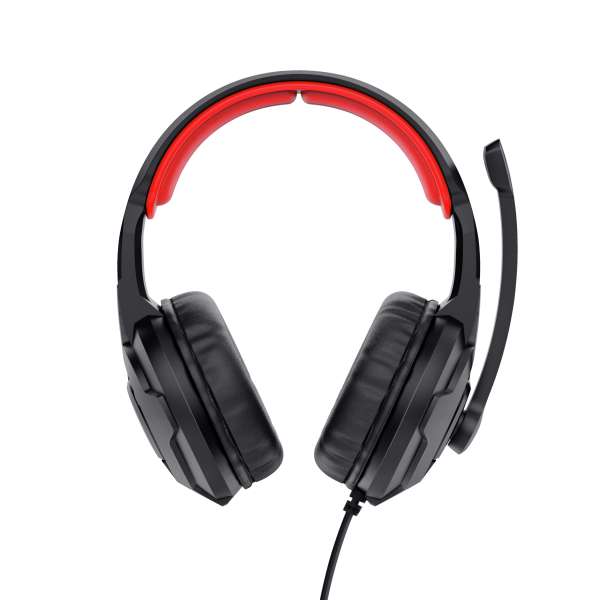 Trust 24761 cuffia e auricolare Cablato A Padiglione Giocare Nero, Rosso [24761]