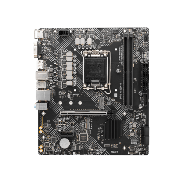 MSI PRO H610M-G scheda madre Intel H610 LGA 1700 micro ATX [PROH610M-G]