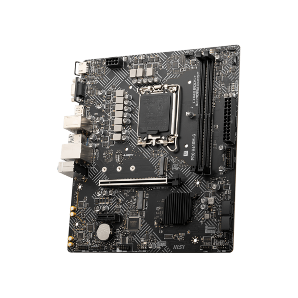 MSI PRO H610M-G scheda madre Intel H610 LGA 1700 micro ATX [PROH610M-G]