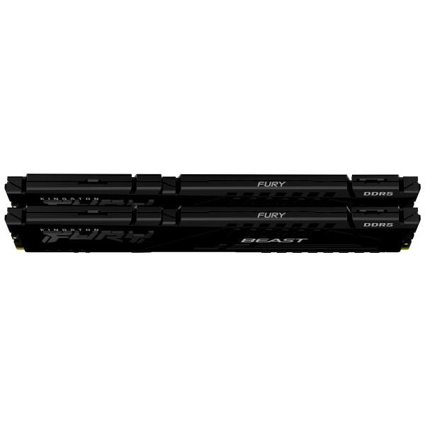 Kingston Technology FURY Beast 64 GB 6000 MT/s DDR5 CL36 DIMM (Kit da 2) Black EXPO [KF560C36BBEK2-64]