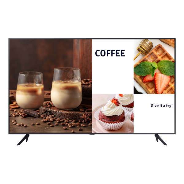 Samsung BE50C-H Pannello piatto per segnaletica digitale 127 cm (50") LED Wi-Fi 4K Ultra HD Nero Processore integrato Tizen [LH50BECHLGUXEN]