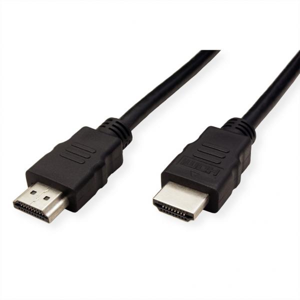 ROLINE GREEN CAVO HDMI HIGH SPEED CABLE E ETHERNET, M M, BLACK, 2M [11.44.5732]