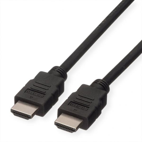 ROLINE GREEN CAVO HDMI HIGH SPEED CABLE E ETHERNET, M M, BLACK, 2M [11.44.5732]
