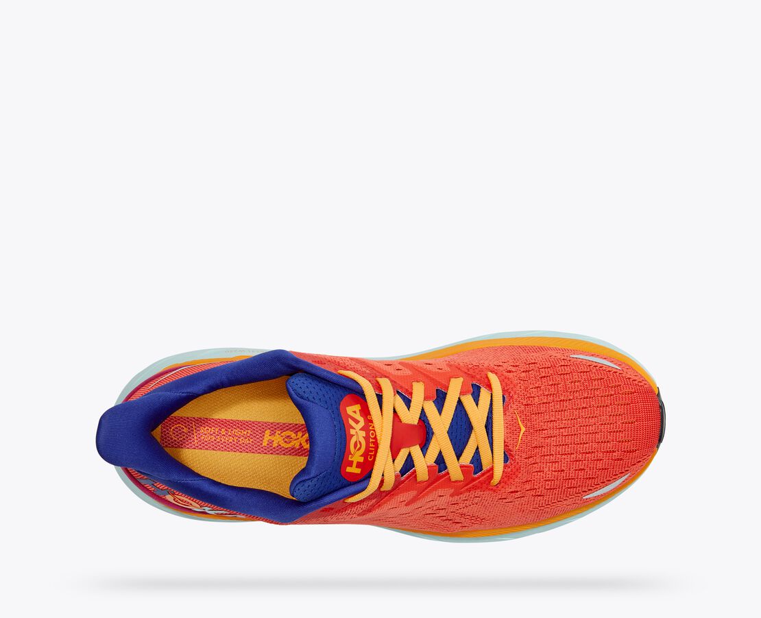 Hoka One One scarpa da corsa da donna Clifton 8 1119394/FBLN blu
