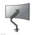 Neomounts NEXT One Single Monitor Arm - 17-49inch - 1-18 kg (curved 15 kg) - Gas Spring - 180 Degrees - Stop Mechanism - Topfix - Black [DS70S-950BL1]