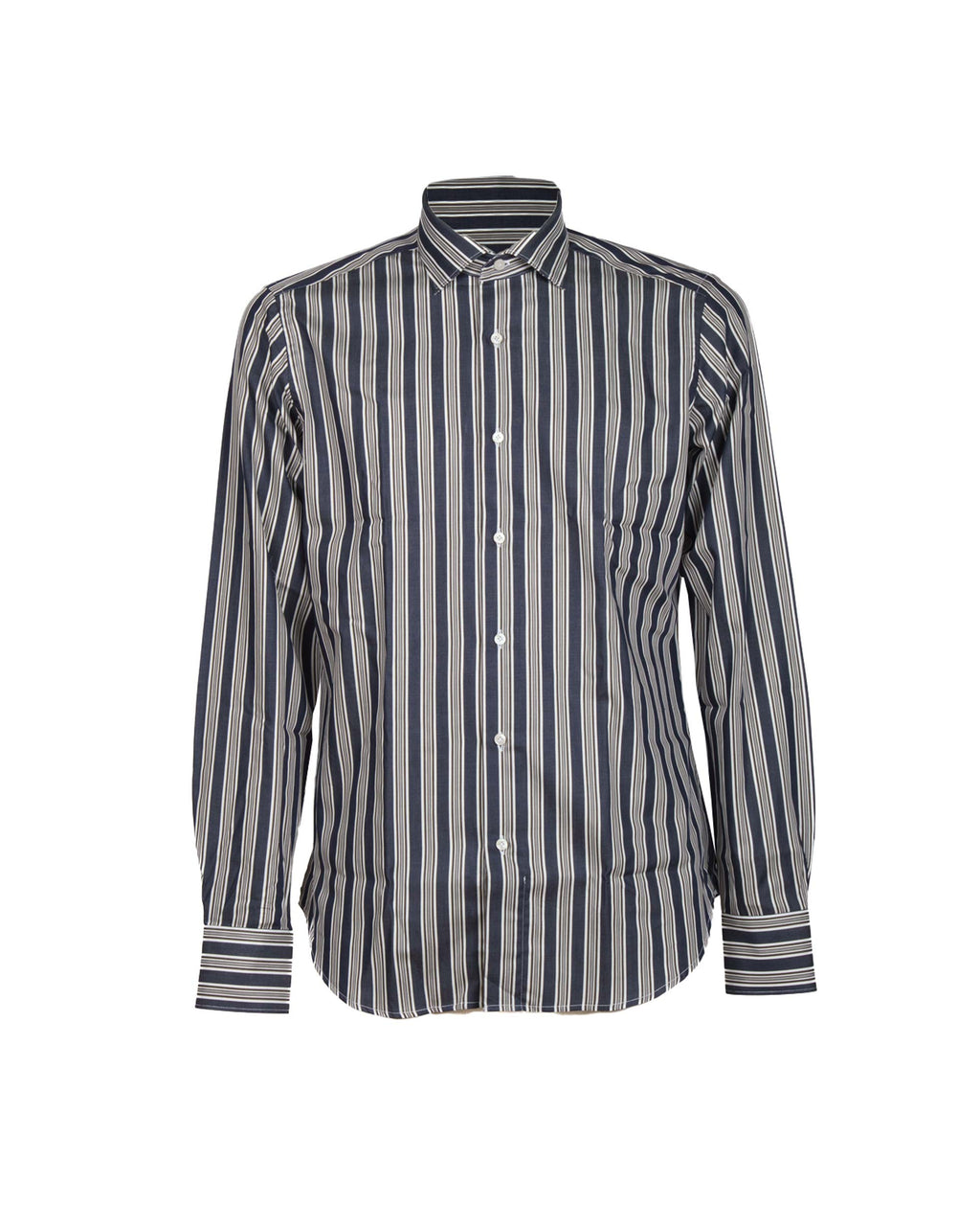CAMICIA SLIM GIO' BLU E MORO