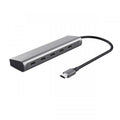 TRUST HUB HALYX 5 PORT USB-C [25136]