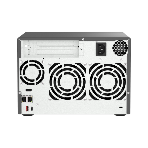 QNAP TVS-H674T-I5-32G server NAS e di archiviazione Tower Collegamento ethernet LAN Nero i5-12400 [TVS-H674T-I5-32G]
