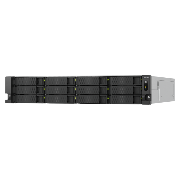 QNAP TS-H1277AXU-RP NAS Armadio (2U) AMD Ryzen 7 32 GB DDR5 QuTS hero Nero [TS-H1277AXU-RP-R7-32G]