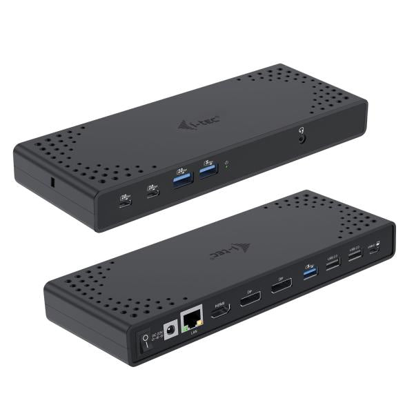i-tec USB-C Triple Display Docking Station Gen 2 + Power Delivery 100W [C31TRIPLE4KDOCKPDIT]