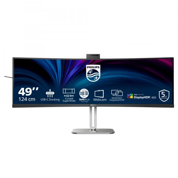 Philips 49B2U6900CH/00 Monitor PC 124 cm (48.8") 5120 x 1440 Pixel Dual QHD LCD Nero [49B2U6900CH/00]