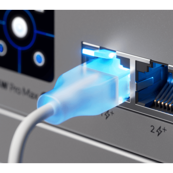 Ubiquiti - UniFi Etherlighting Patch Cable, Nano-thin patch cable with 2.5 GbE support designed to show Etherlighting effect - pacco da 24 [UACC-CABLE-PATCH-EL-0.15M-W-24]
