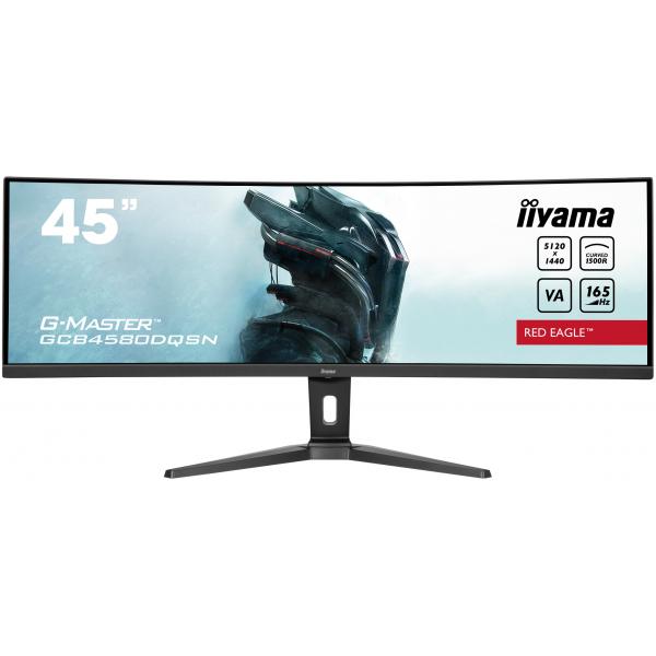 iiyama G-MASTER RED EAGLE CURVED Monitor PC 114,3 cm (45") 5120 x 1440 Pixel Dual QHD LED Nero [GCB4580DQSN-B1]