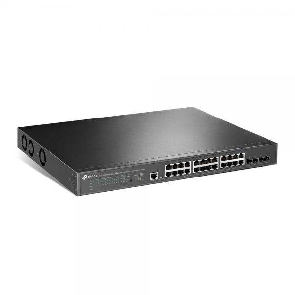 TP-Link Omada SG3428XPP-M2 switch di rete Gestito L2+ 2.5G Ethernet (100/1000/2500) Supporto Power over Ethernet (PoE) 1U Nero [SG3428XPP-M2]