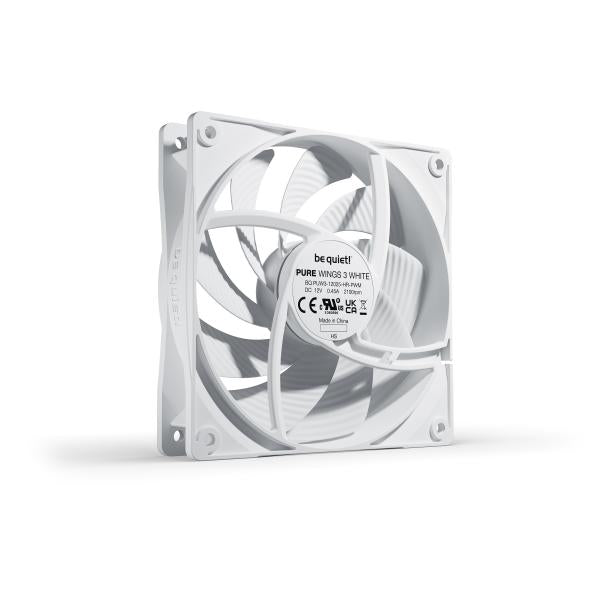 BE QUIET! VENTOLA PURE WINGS 3 WHITE 120MM PWM HIGH-SPEED [BL111]