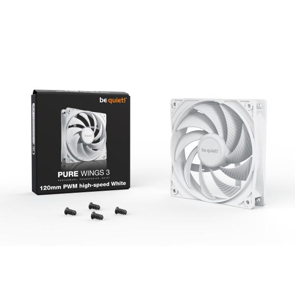 BE QUIET! VENTOLA PURE WINGS 3 WHITE 120MM PWM HIGH-SPEED [BL111]