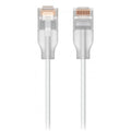Ubiquiti - UniFi Etherlighting Patch Cable, Nano-thin patch cable with 2.5 GbE support designed to show Etherlighting effect - 15M [UACC-Cable-Patch-EL-15M-W]