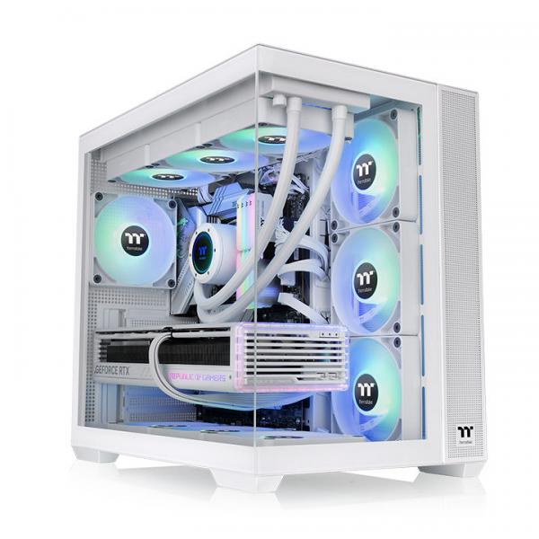Thermaltake View 380 TG ARGB Snow Midi Tower Bianco [CA-1Z2-00M6WN-00]