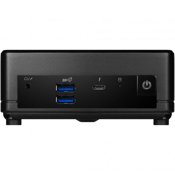 MSI Cubi 5 12M-209IT Intel Core i7 i7-1255U 16 GB DDR4-SDRAM 512 GB SSD Windows 11 Pro Mini PC Nero [CUBI512M-209IT]