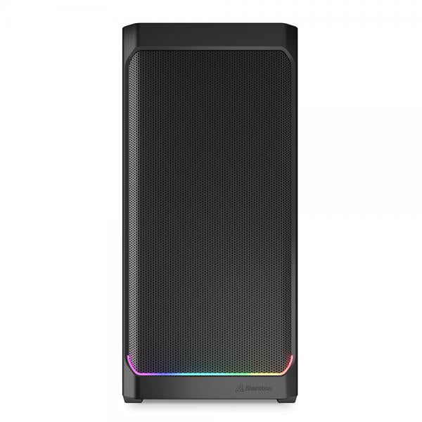 SHARKOON CASE AK4W ATX RGB STRIP BLACK [AK4W ATX BLACK]