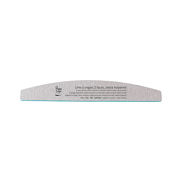 PEGGY SAGE  LIMETTA MEZZALUNA 2 FACCE, ZEBRA MEDIA 180/180