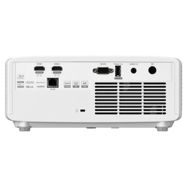 Optoma UHZ35 Proiettore a raggio standard 3500 ANSI lumen DLP UHD 4K (3840x2160) Compatibilità 3D Bianco [UHZ35STLASER]