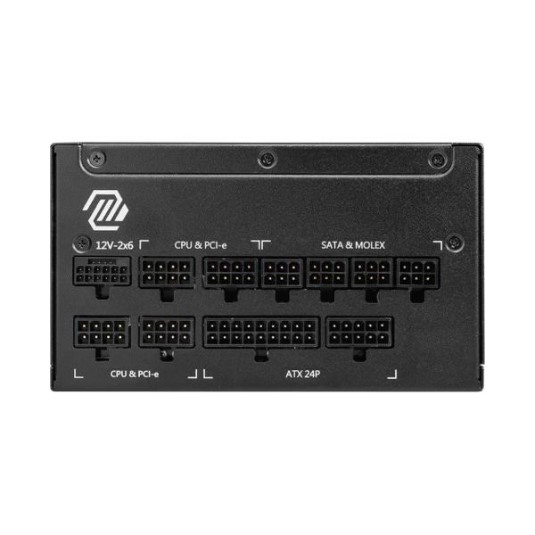 MSI MAG A1000GL PCIE5 alimentatore per computer 1000 W 24-pin ATX ATX Nero [306-7ZP9B11-CE0]
