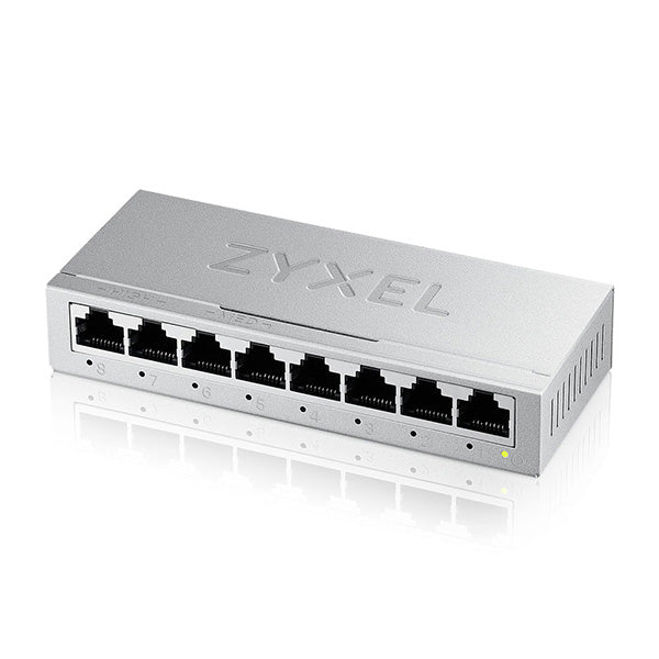 Zyxel GS-108BV5-EU0101F switch di rete Non gestito L2 Gigabit Ethernet (10/100/1000) [GS-108BV5-EU0101F]