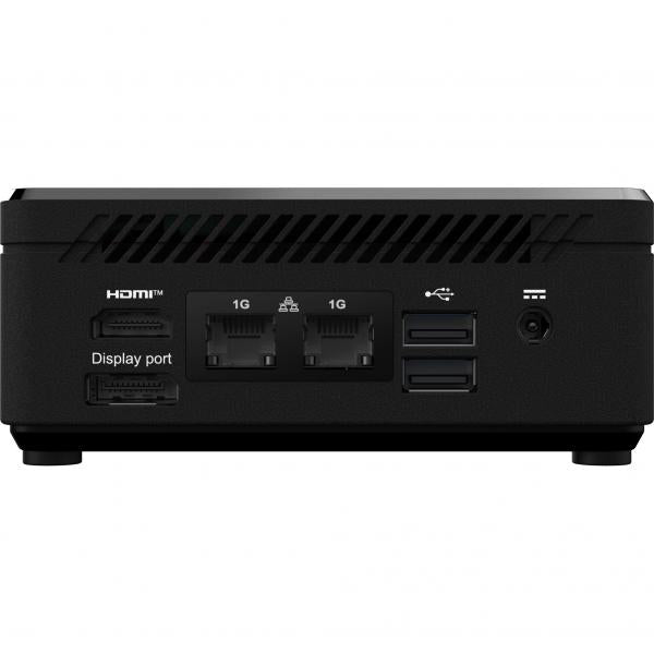 MSI Cubi N ADL S-098EU Intel N N200 4 GB DDR4-SDRAM 128 GB SSD Windows 11 Pro Mini PC Nero [CUBINADLS-098EU]