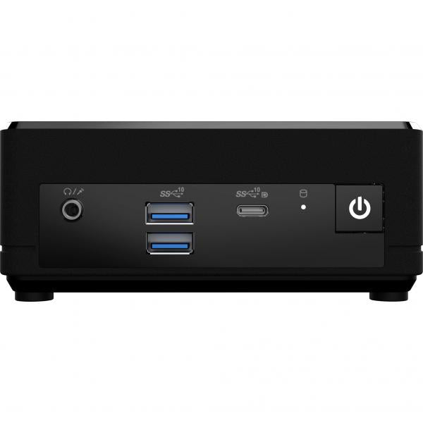 MSI Cubi N ADL S-067IT Intel N N100 4 GB DDR4-SDRAM 128 GB SSD Windows 11 Pro Mini PC Nero [CUBINADLS-067IT]