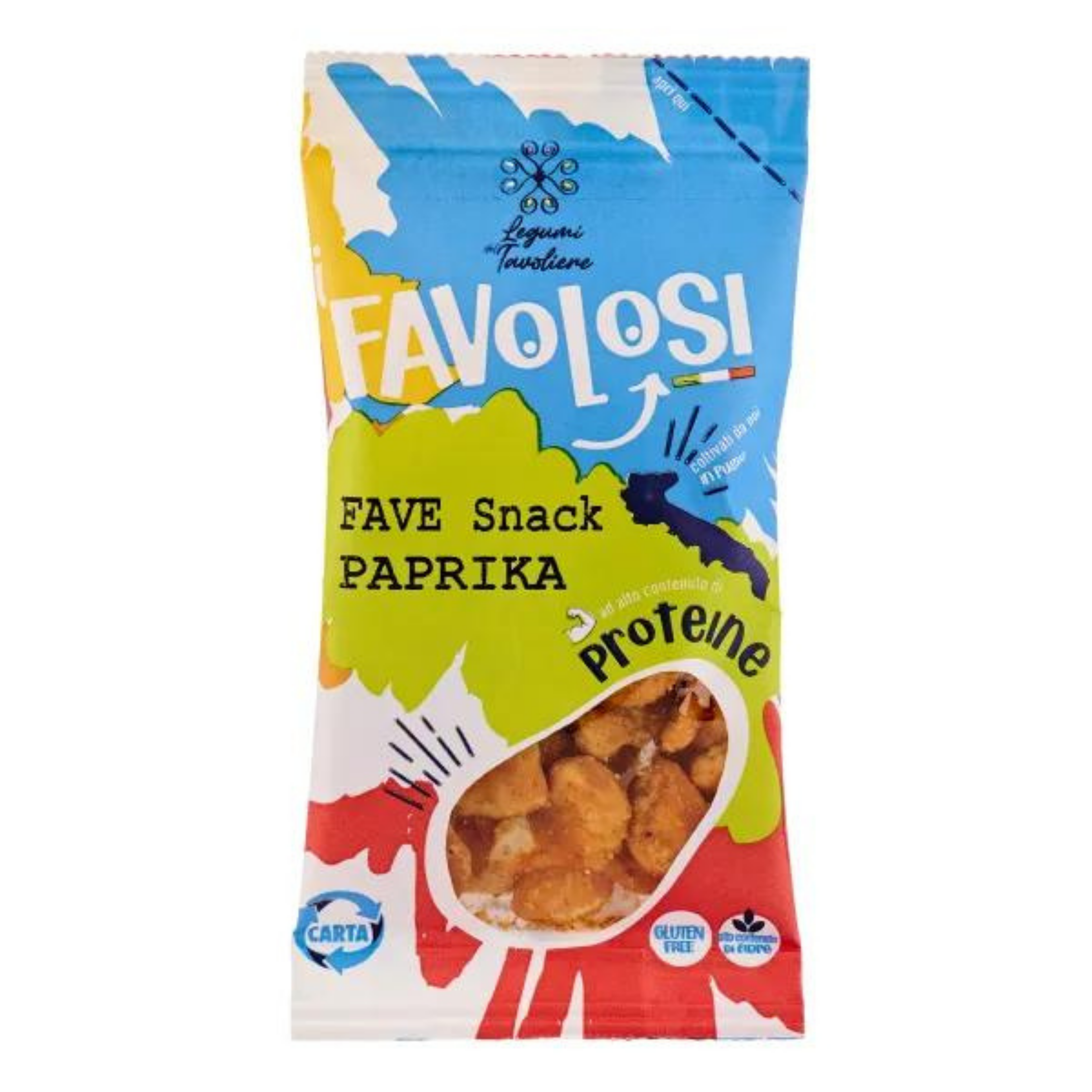 Favolosi, Fave Paprika da  25gr - Confezione da 40 pezzi