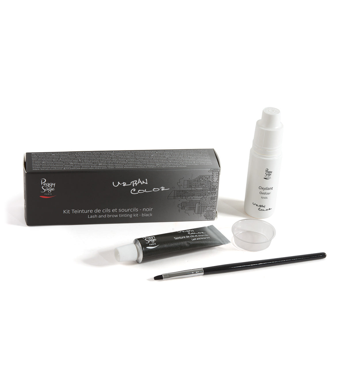 PEGGY SAGE  KIT TINTA PER LE CIGLIA E LE SOPRACCIGLIA  NOIR