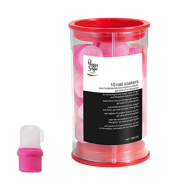 PEGGY SAGE  10 NAIL SOAKERS