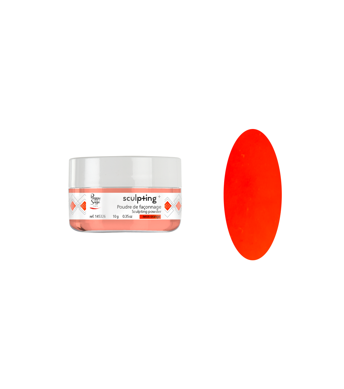 PEGGY SAGE  POLVERE DI MODELLATURA NEON ORANGE -10G