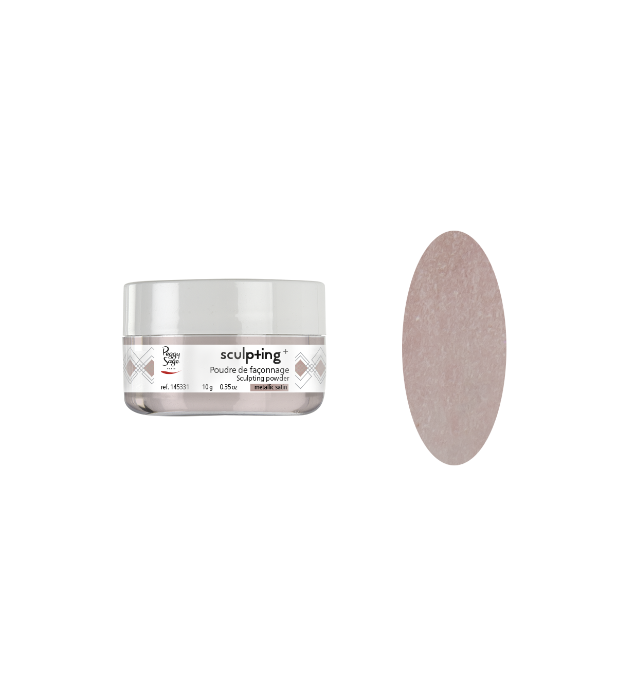 PEGGY SAGE  POLVERE DI MODELLATURA METALLIC SATIN -10G