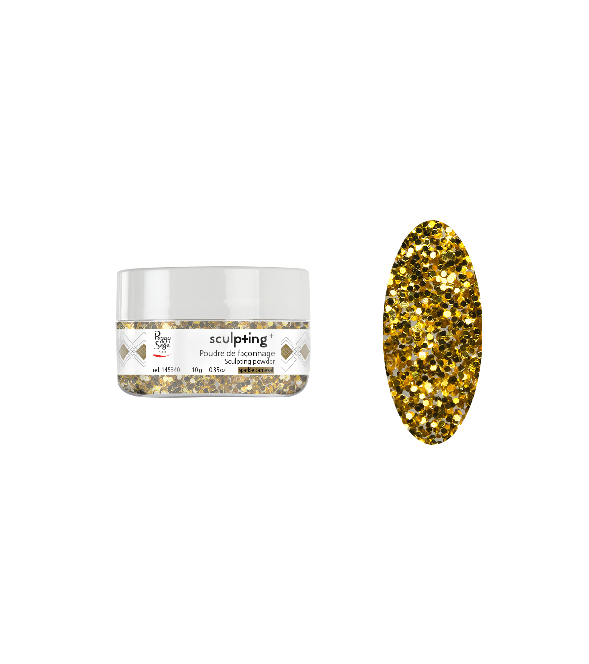 PEGGY SAGE  POLVERE DI MODELLATURA SPARKLE CARNAVAL -10G