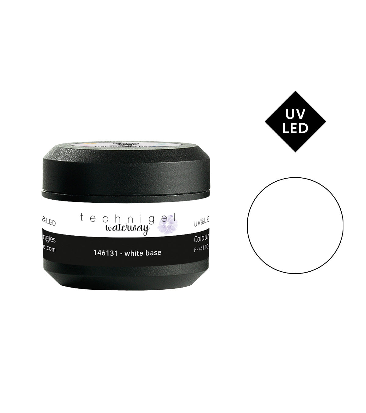 PEGGY SAGE  GEL COLORATO PER UNGHIE UV&LED WATERWAY WHITE BASE 5
