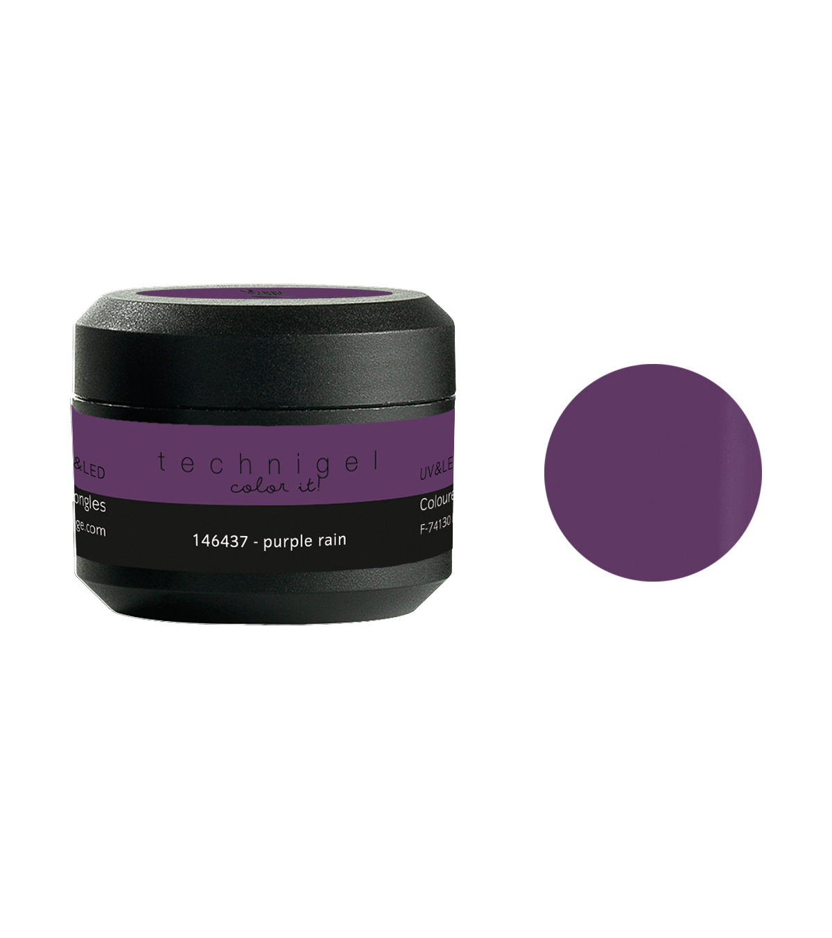 PEGGY SAGE  GEL UV&LED COLORATO PER UNGHIE PURPLE RAIN 5G