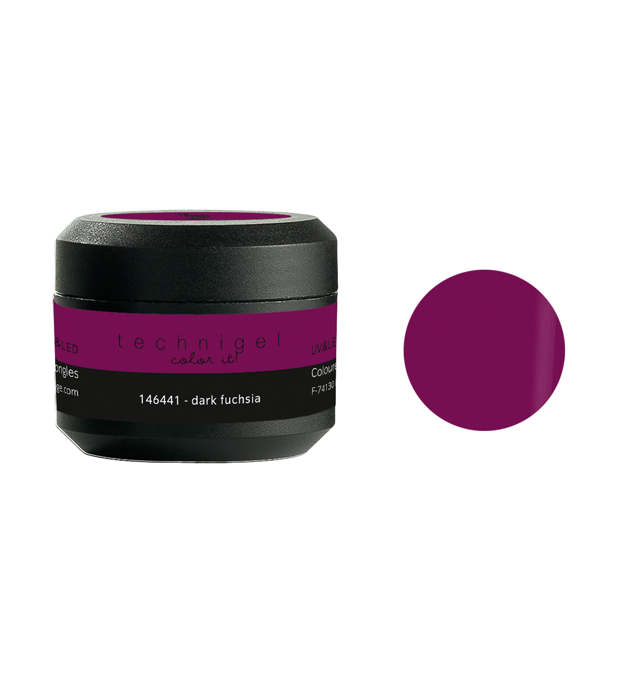 PEGGY SAGE  GEL UV&LED COLORATO PER UNGHIE DARK FUCHSIA  5G