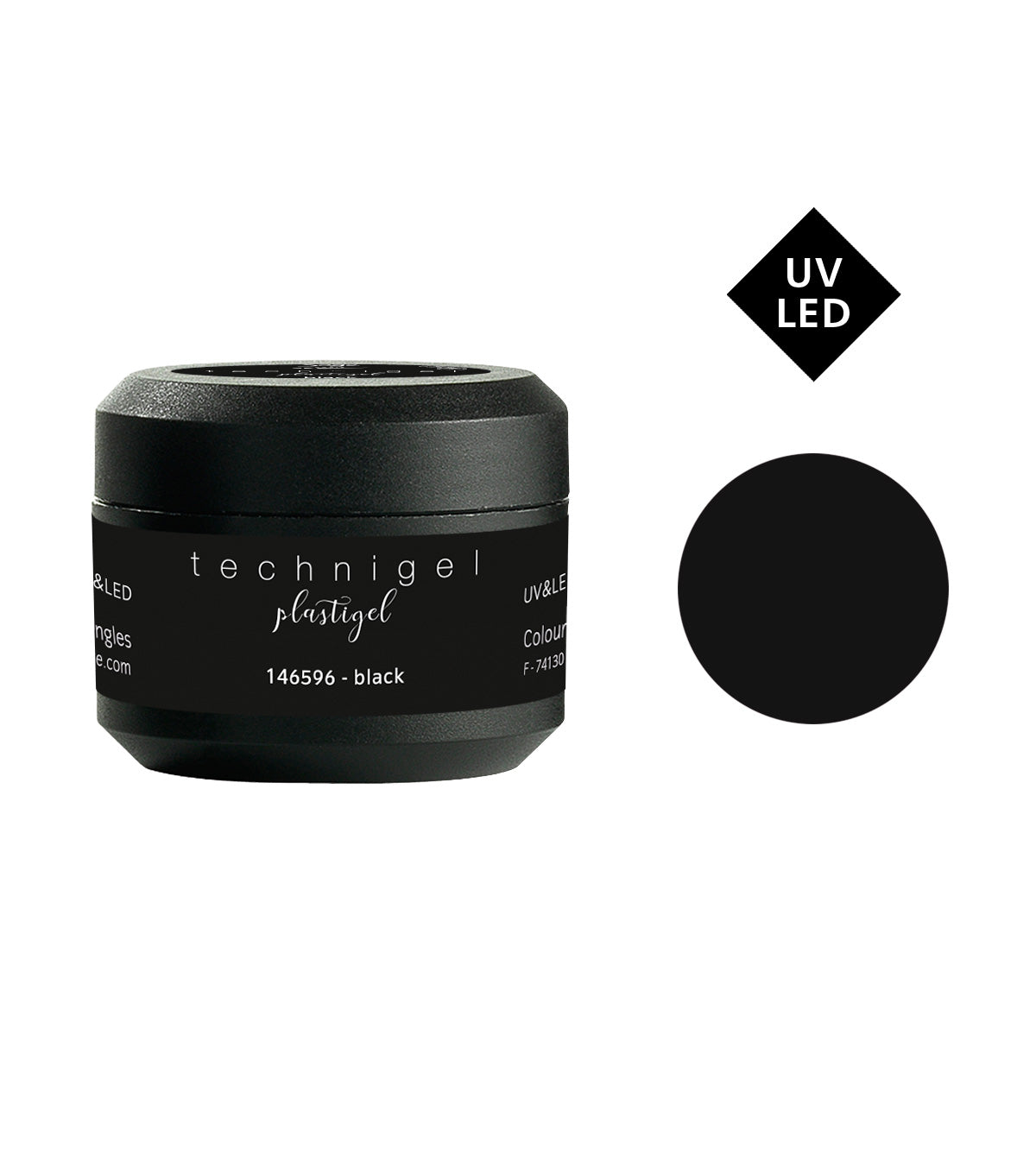 PEGGY SAGE  GEL PLASTIGEL PER UNGHIE UV&LED BLACK - 5G