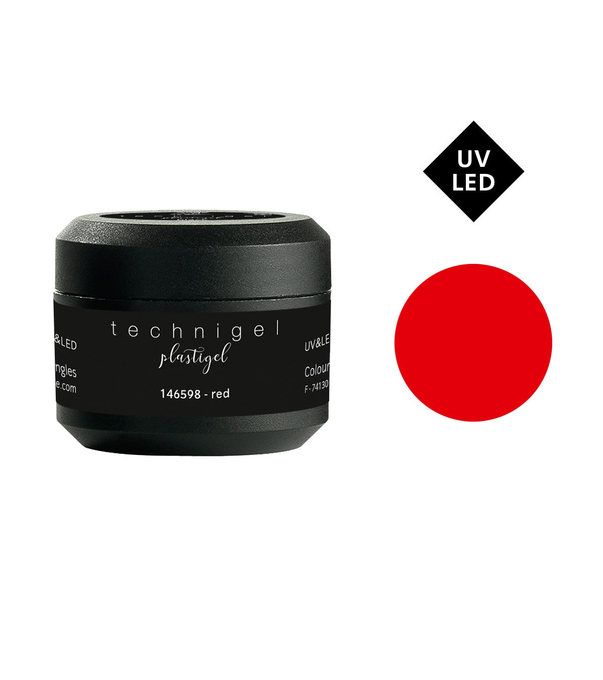 PEGGY SAGE  GEL PLASTIGEL PER UNGHIE UV&LED RED - 5G