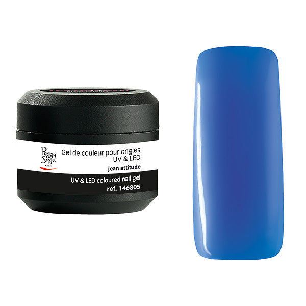 PEGGY SAGE  GEL UV&LED COLORATO PER UNGHIE JEAN ATTITUDE 5G