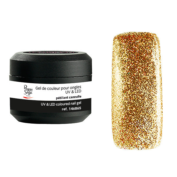 PEGGY SAGE  GEL UV&LED COLORATO PER UNGHIE PETILLANT CANNELLE 5G