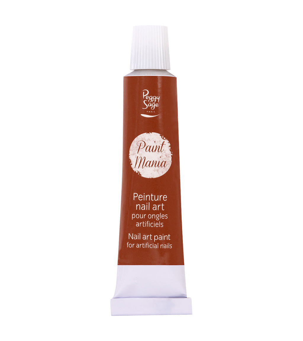 PEGGY SAGE  LACCA NAIL ART PAINT MANIA BROWN 12ML